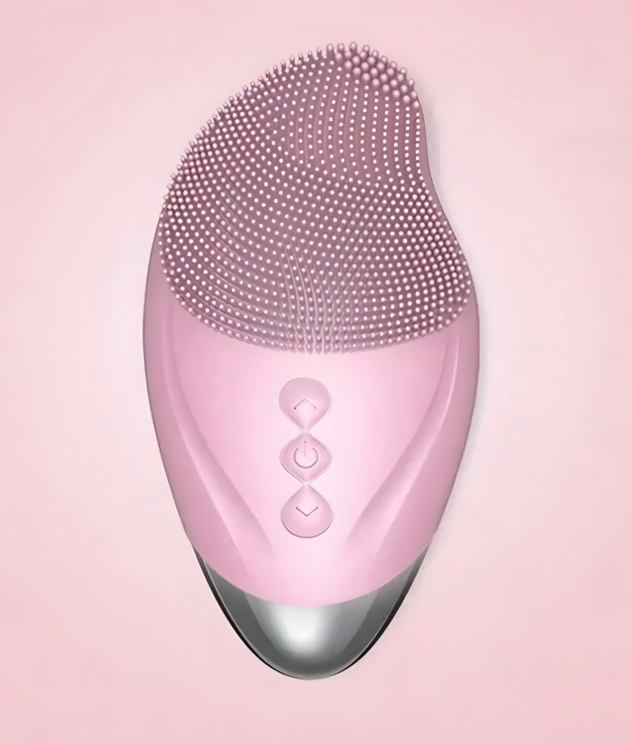 face brush, facial brush, face massager, face massage, front side