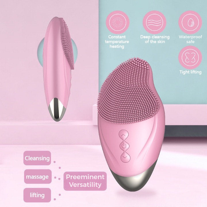 face brush, facial brush, face massager, face massage, features
