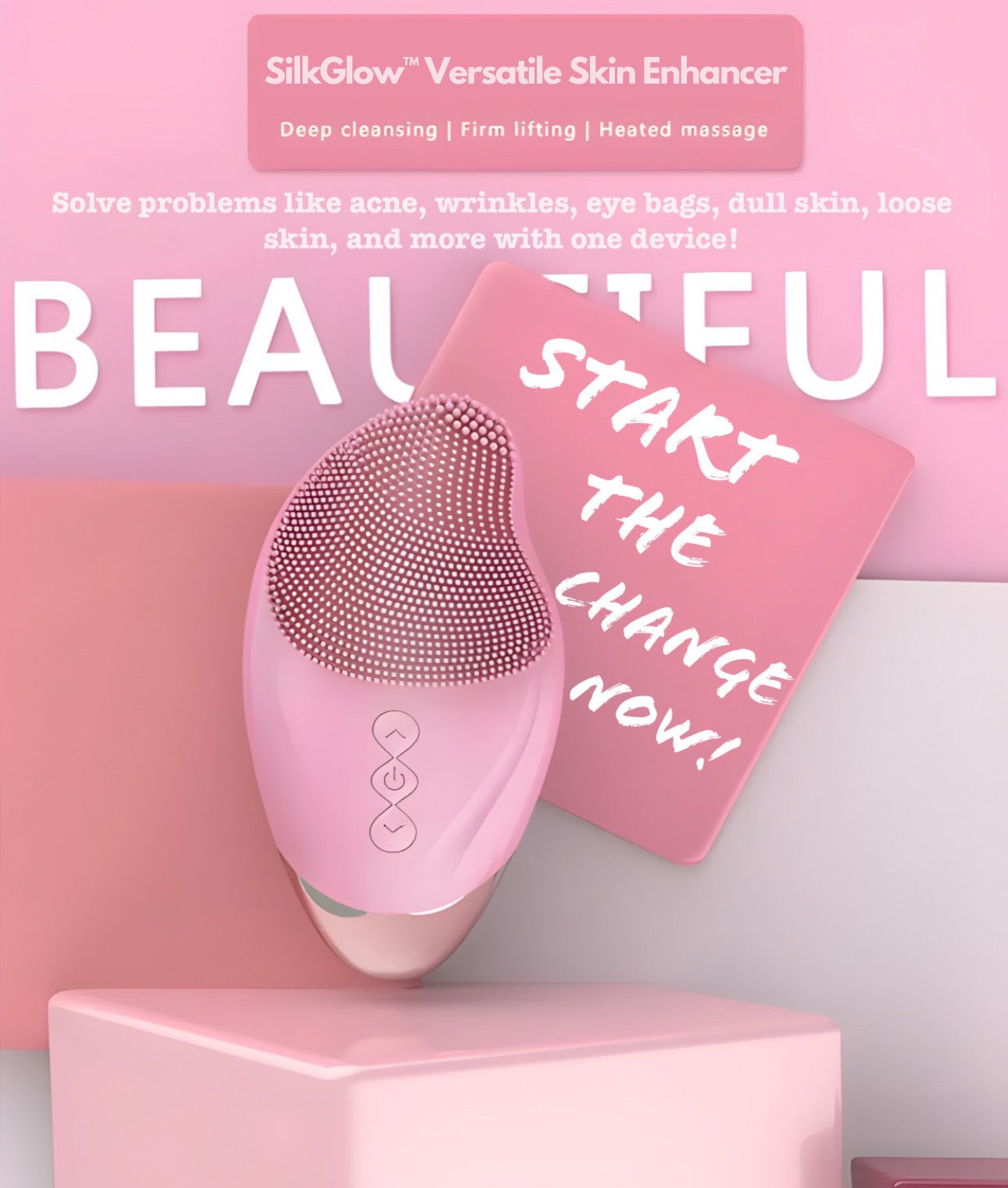 face brush, facial brush, face massager, face massage, skin solutions